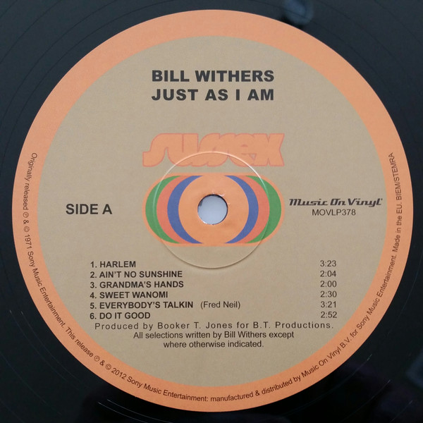 Bill Withers - Just As I Am | Music On Vinyl (MOVLP378) - 3