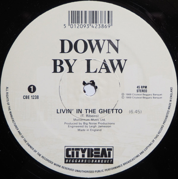 Down By Law - Livin' In The Ghetto | City Beat (CBE 1238)