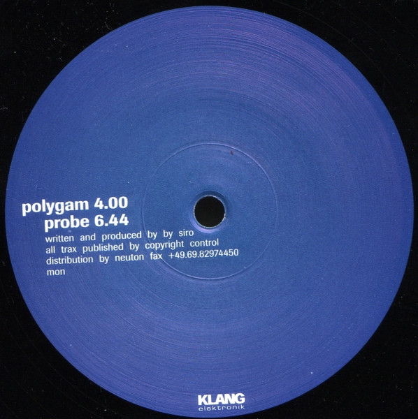 Siro - Autojamz . One | Klang Elektronik (KLANG 16) - 3