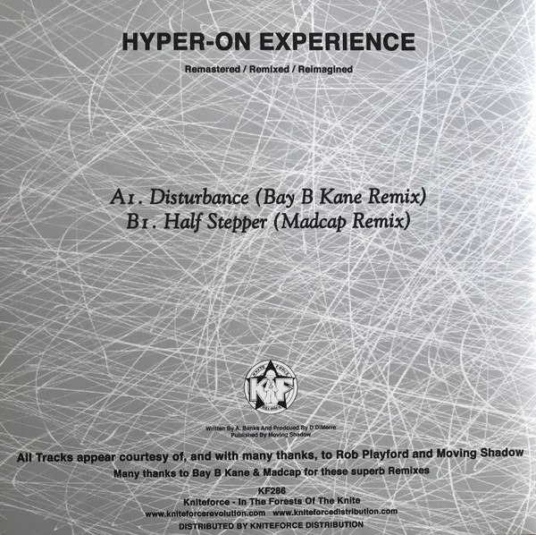 Hyper On Experience - Disturbance / Half Stepper (Remixes) | Kniteforce Records (KF286) - 2