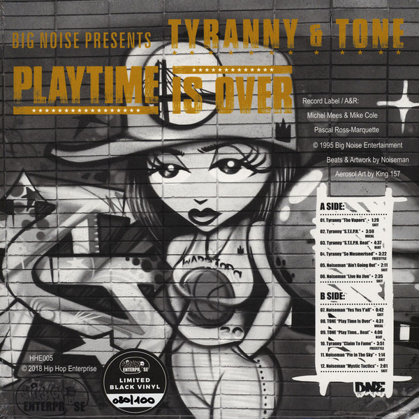 Tyranny & Tone - Playtime Is Over | Hip-Hop Enterprise (HHE005) - 2