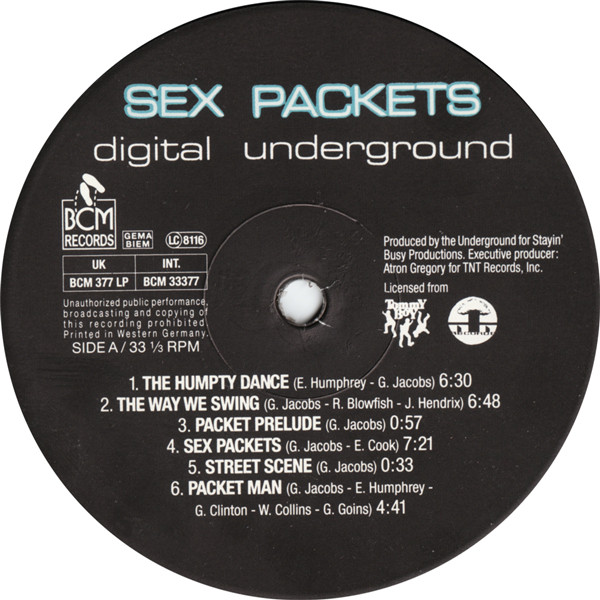 Digital Underground - Sex Packets | BCM Records (BCM 377 LP) - 3