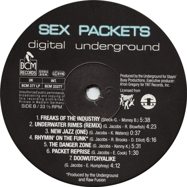 Digital Underground - Sex Packets | BCM Records (BCM 377 LP) - 4