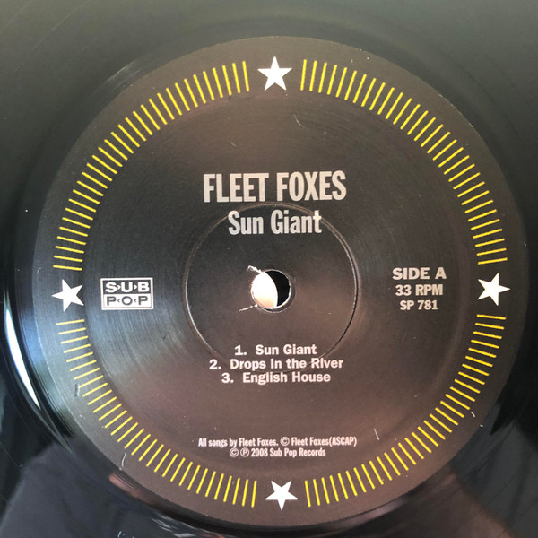 Fleet Foxes - Fleet Foxes | Sub Pop (SP 777) - 4