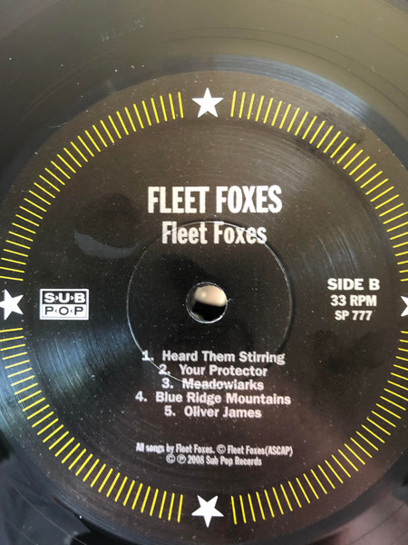 Fleet Foxes - Fleet Foxes | Sub Pop (SP 777) - 3