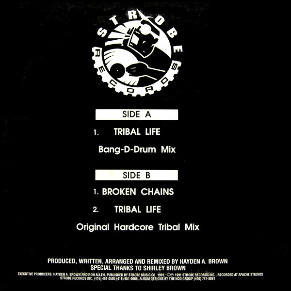 Hayden Andre Brown - Tribal Life | Strobe Records (ST-008) - 2