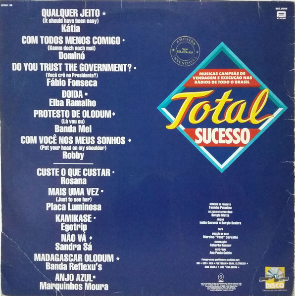 Various - Total Sucesso | Som Livre (402.0044) - 2
