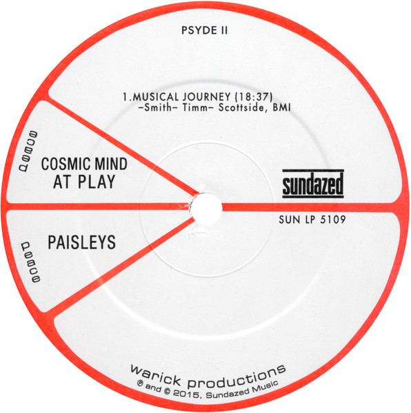 The Paisleys - Cosmic Mind At Play | Sundazed (LP 5109) - 4