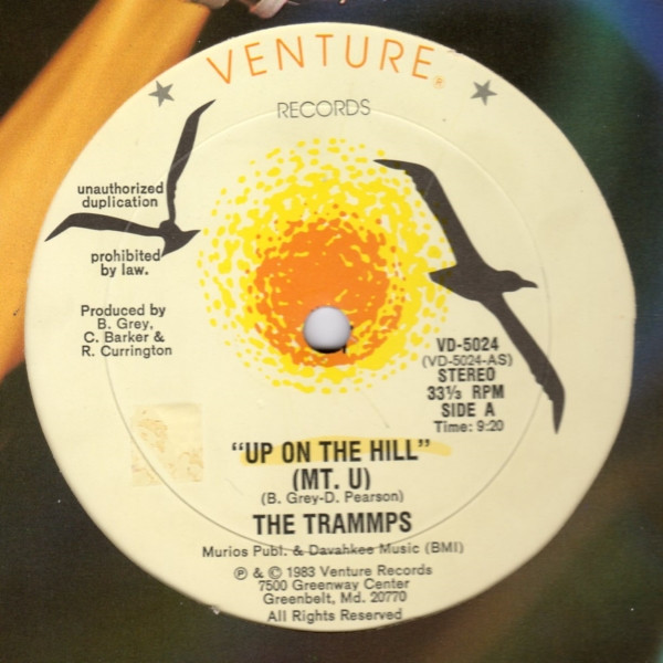 The Trammps — Up On The Hill (Mt. U)