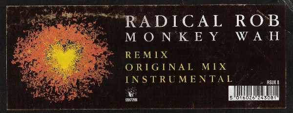 Radical Rob - Monkey Wah | R & S Records (RSUK 8) - 4
