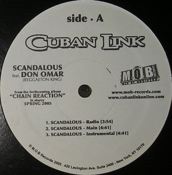 Cuban Link - Scandalous / Sugar Daddy | Men of Business Records (LINK-001)
