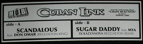 Cuban Link - Scandalous / Sugar Daddy | Men of Business Records (LINK-001) - 2 Cuban Link - Scandalous / Sugar Daddy | Men of Business Records (LINK-001) - 2