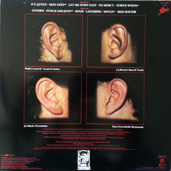 The Stranglers - Aural Sculpture | Epic (EPC 26220) - main The Stranglers - Aural Sculpture | Epic (EPC 26220) - main