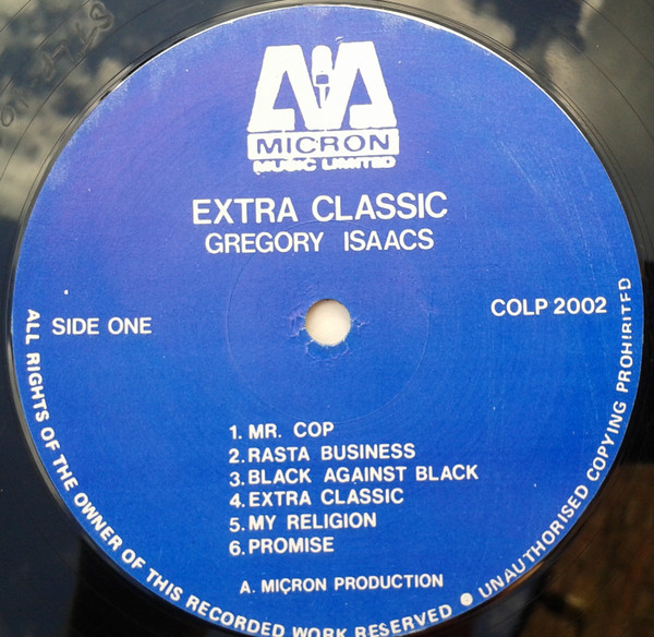 Gregory Isaacs - Extra Classic | Micron Music Canada (COLP 2002) - 3 Gregory Isaacs - Extra Classic | Micron Music Canada (COLP 2002) - 3