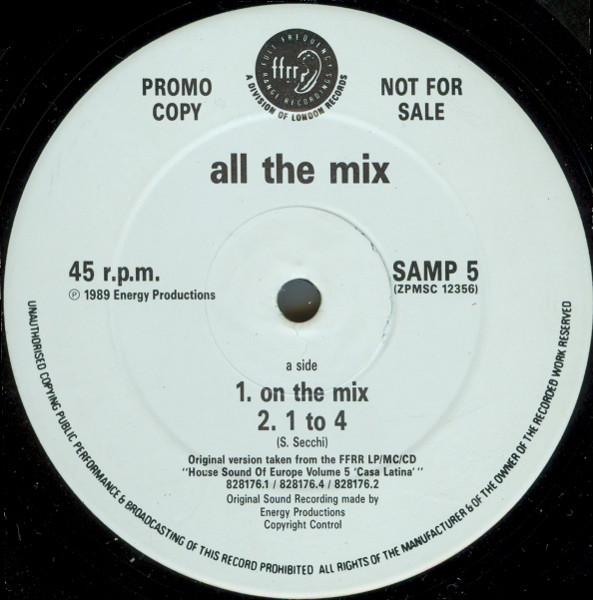 All The Mix / X-Tended - Untitled | FFRR (SAMP 5)