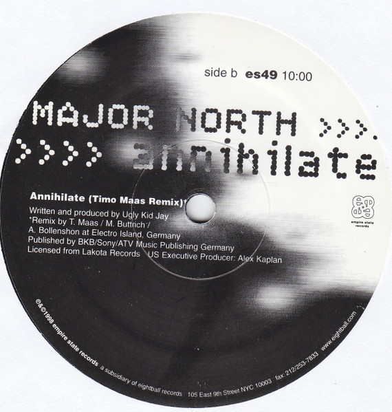 Major North - Annihilate | Empire State Records (ES49)