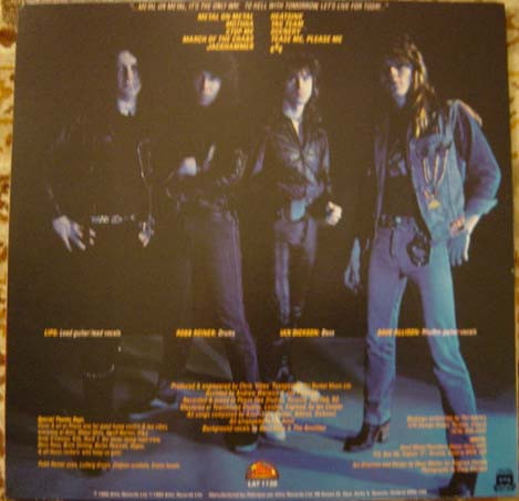 Anvil - Metal On Metal | Attic (LAT 1130) - 2 Anvil - Metal On Metal | Attic (LAT 1130) - 2