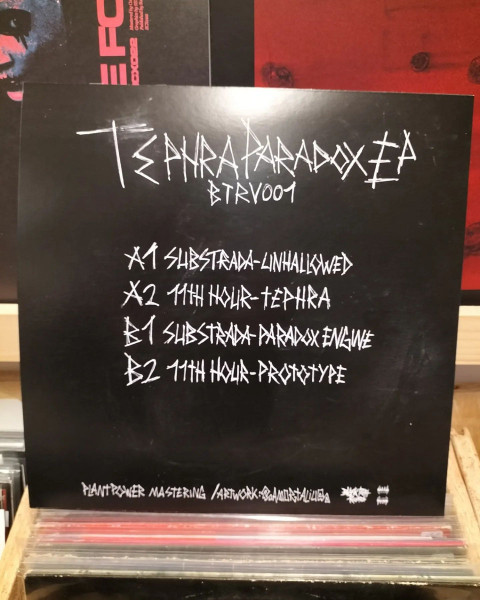 Substrada / 11th Hour - Tephra Paradox EP | Black Teeth Records (BTRV001) - 3 Substrada / 11th Hour - Tephra Paradox EP | Black Teeth Records (BTRV001) - 3
