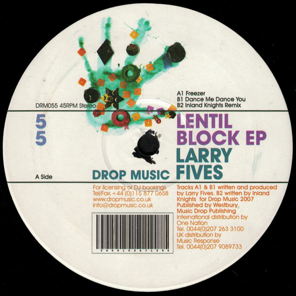 Larry Fives - Lentil Block EP | Drop Music (DRM055) - main