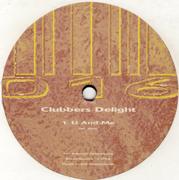 Clubbers Delight - U And Me | 2-Play (TP 016)