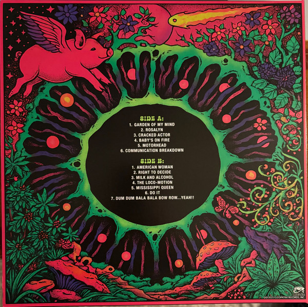 The Pink Fairies - Covered In Pink | Cleopatra Records (CLO7020LP-BKPKWH-SPL) - 2