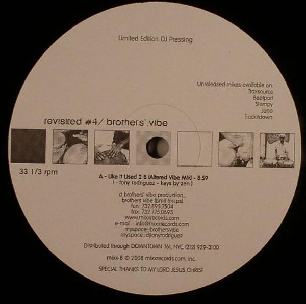 Brothers' Vibe - Revisited #4 | Mixx Records (mixx-8)