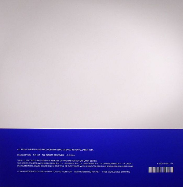 Ueno Masaaki - Vortices | Raster-Noton (R-N 117) - 2