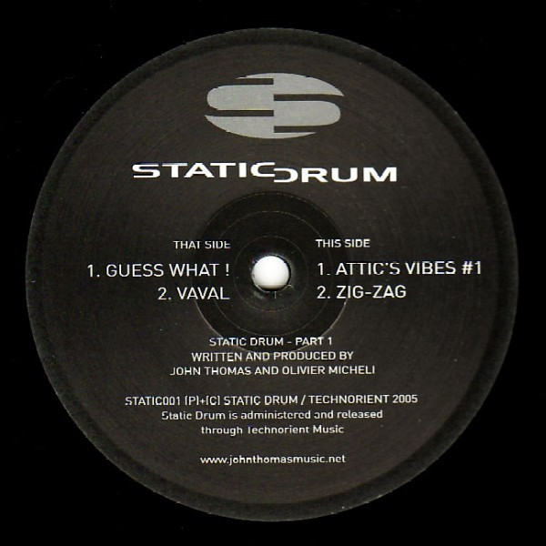 Static Drum - Part 1 | Static Drum (STATIC001)