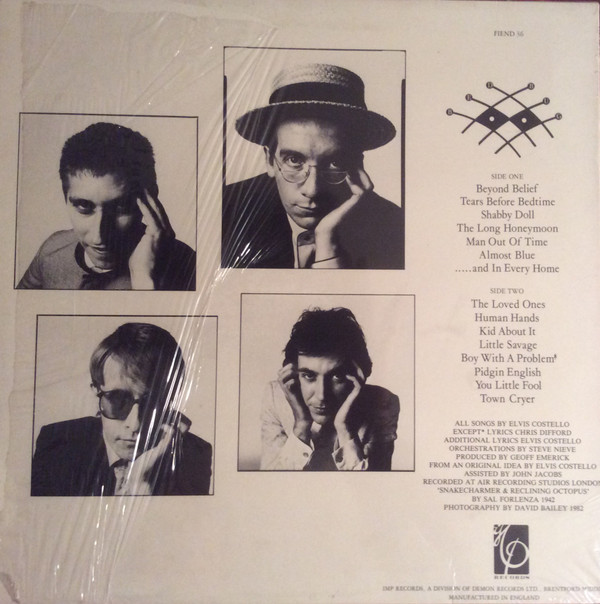 Elvis Costello And The Attractions - Imperial Bedroom | Imp Records (FIEND 36) - 2