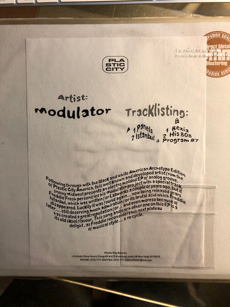 Modulator - Panels | Plastic City America (PLACUSA 009-6) Modulator - Panels | Plastic City America (PLACUSA 009-6)