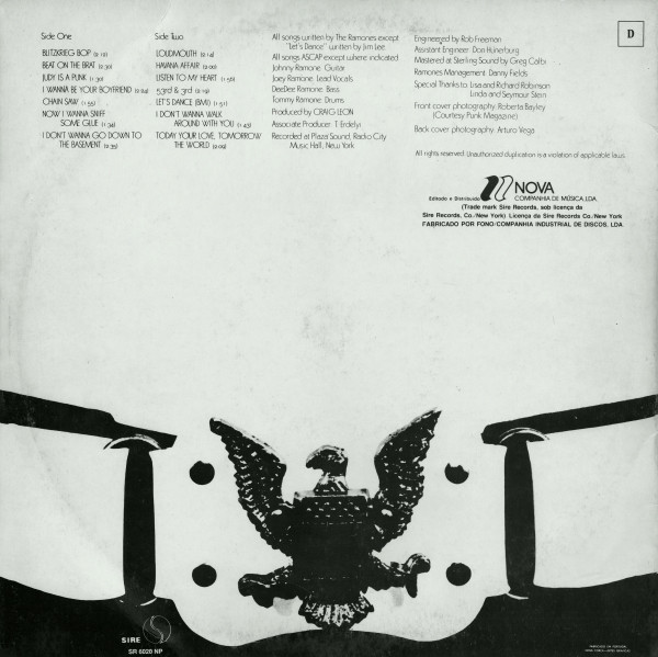 Ramones - Ramones | Sire (SR 6020 NP) - 2 Ramones - Ramones | Sire (SR 6020 NP) - 2