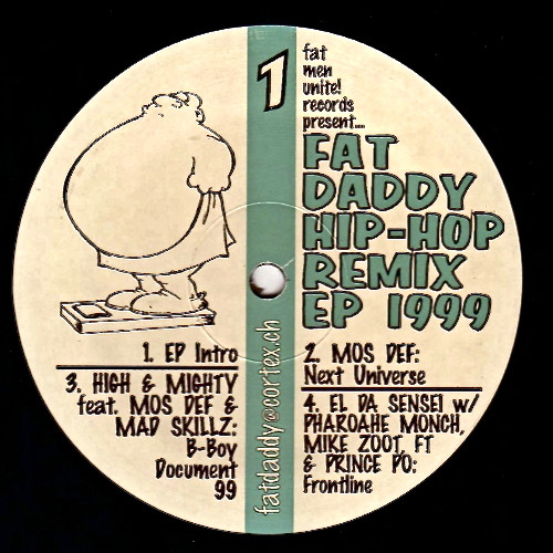 Fat Daddy - Hip-Hop Remix EP 1999 | Fat Men Unite! Records (FAT 5107)