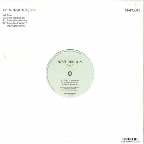 Noise Invaders - Time | Mako Records (MAKO013)