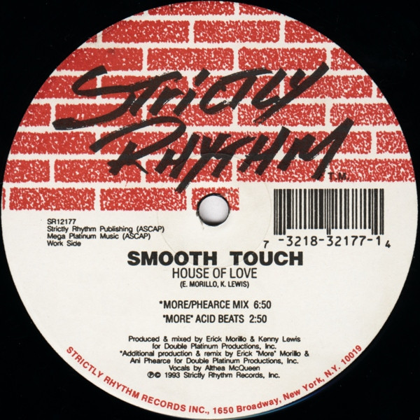 Smooth Touch - House Of Love | Strictly Rhythm (SR12177) - main