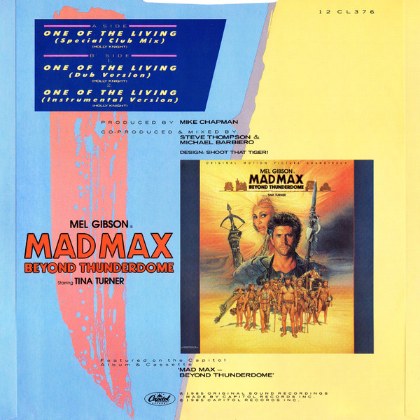 Tina Turner - One Of The Living | Capitol Records (12 CL 376) - 2