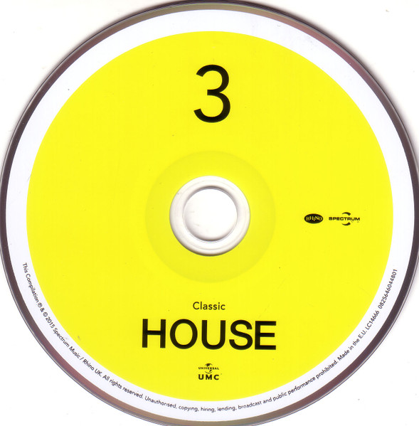 Various - Classic House | Spectrum Music (0825646044801) - 4