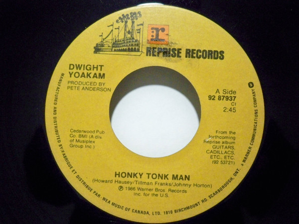 Dwight Yoakam - Honky Tonk Man | Reprise Records (92 87937) Dwight Yoakam - Honky Tonk Man | Reprise Records (92 87937)