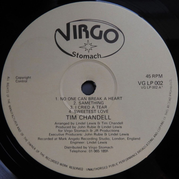 Tim Chandell - Sweetest Love Of Tim Chandell | Virgo Stomach (VG LP 002) - 4 Tim Chandell - Sweetest Love Of Tim Chandell | Virgo Stomach (VG LP 002) - 4