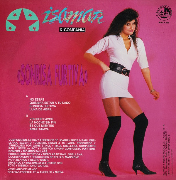 Isamar & Compañia - Sonrisa Furtiva | Blanco Y Negro (MXLP-225) - 2