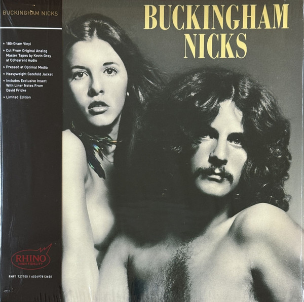Buckingham Nicks - Buckingham Nicks | Rhino Records (RHF1 727705) - main Buckingham Nicks - Buckingham Nicks | Rhino Records (RHF1 727705) - main