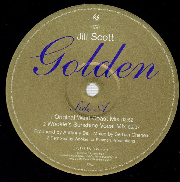 Jill Scott - Golden | Epic (675177 6) - 3