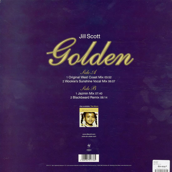 Jill Scott - Golden | Epic (675177 6) - 2