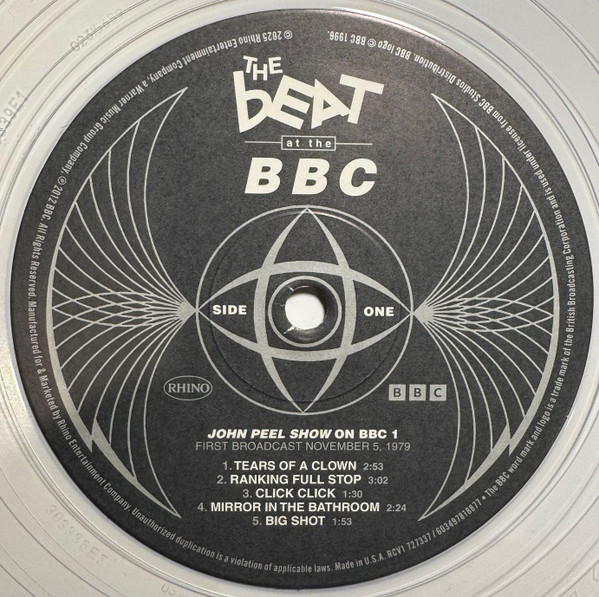 The Beat - The Beat At The BBC | Rhino Records (RCV1 727337) - 4
