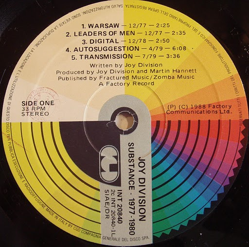 Joy Division - Substance | CGD (INT 20840) - 4