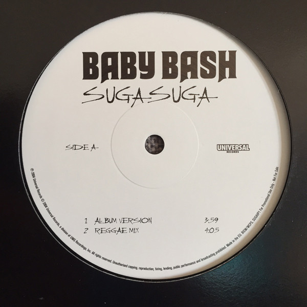 Baby Bash - Suga Suga | Universal Records (SUGAVP1) - 2
