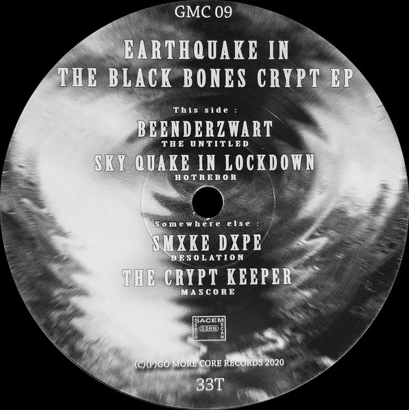 Various - Earthquake In The Black Bones Crypt EP | Go More Core (GMC 09) - 3