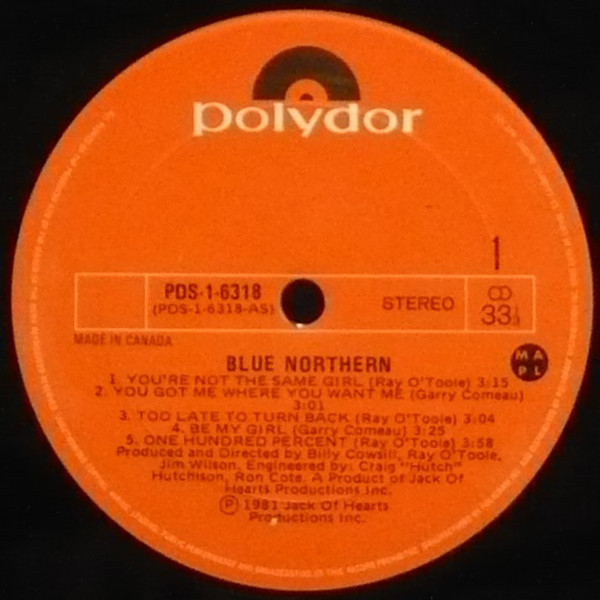 Blue Northern - Blue Northern | Polydor (PDS-1-6318) - 3
