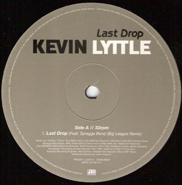 Kevin Lyttle - Last Drop | Atlantic (PRO4914) - main