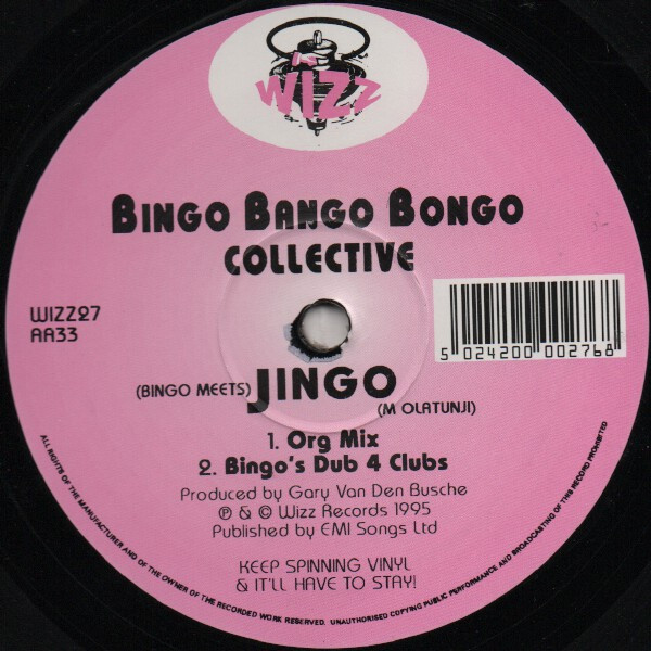 Bingo Bango Bongo Collective - (Bingo Meets) Jingo | Wizz Records (WIZZ 27) - 2 Bingo Bango Bongo Collective - (Bingo Meets) Jingo | Wizz Records (WIZZ 27) - 2