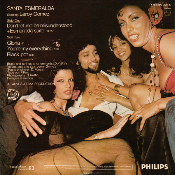 Santa Esmeralda Starring Leroy Gomez - Don't Let Me Be Misunderstood | Philips (9101 149) - 2